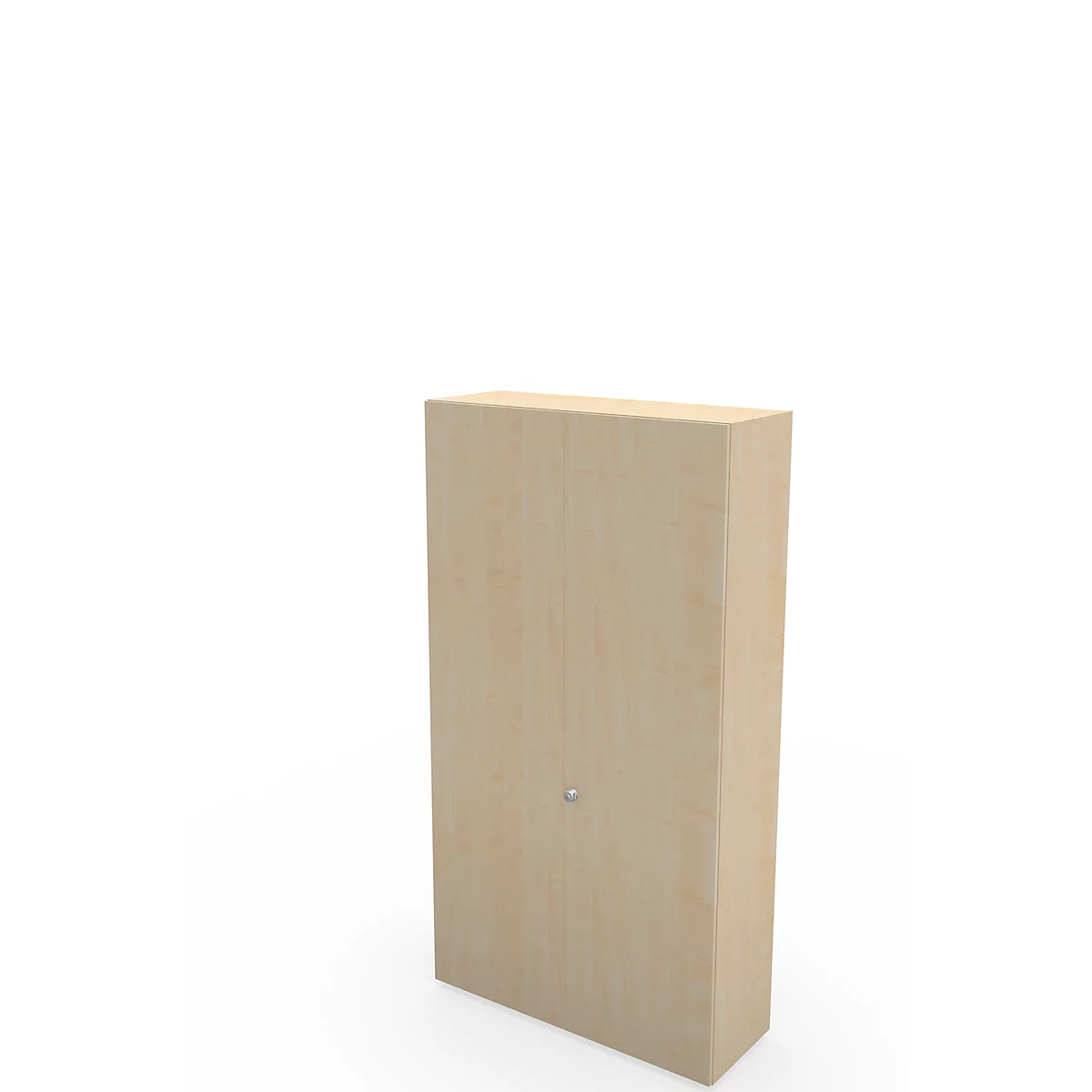Flügeltürenschrank TETRIS WALL, 6 Ordnerhöhen, Türanschlag rechts, B 1200 x T 440 x H 2250 mm, Ahorn-Dekor