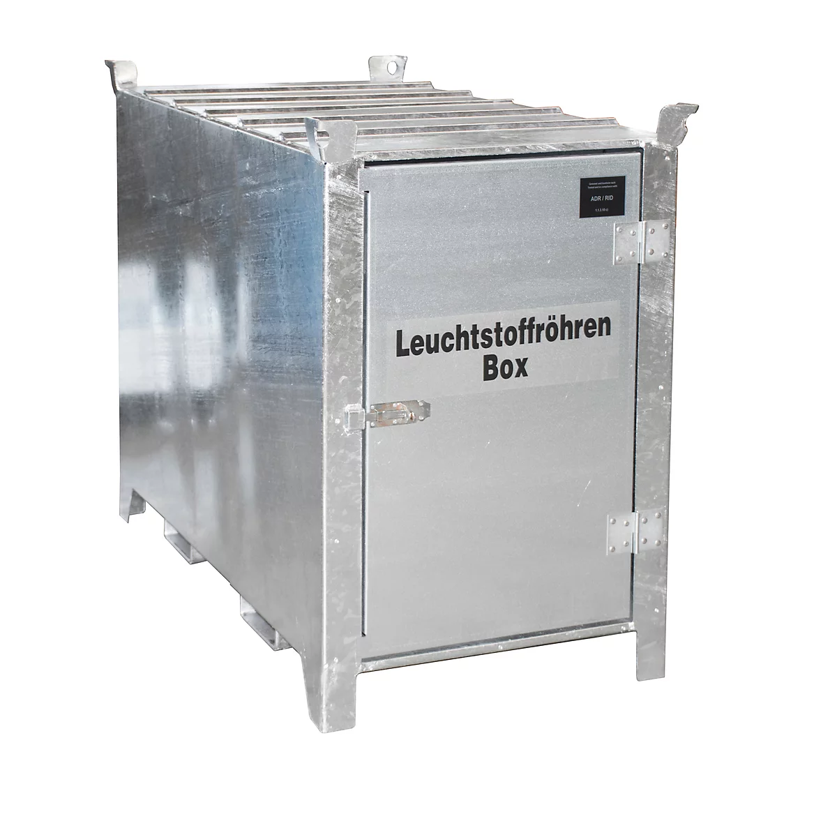 Fluorescentiebuizendoos BAUER SL 150, plaatstaal, toegankelijk voor rolstoelgebruikers, afsluitbaar, verzinkte deur, B 1700 x D 770 x H 1125 mm, gegalvaniseerd