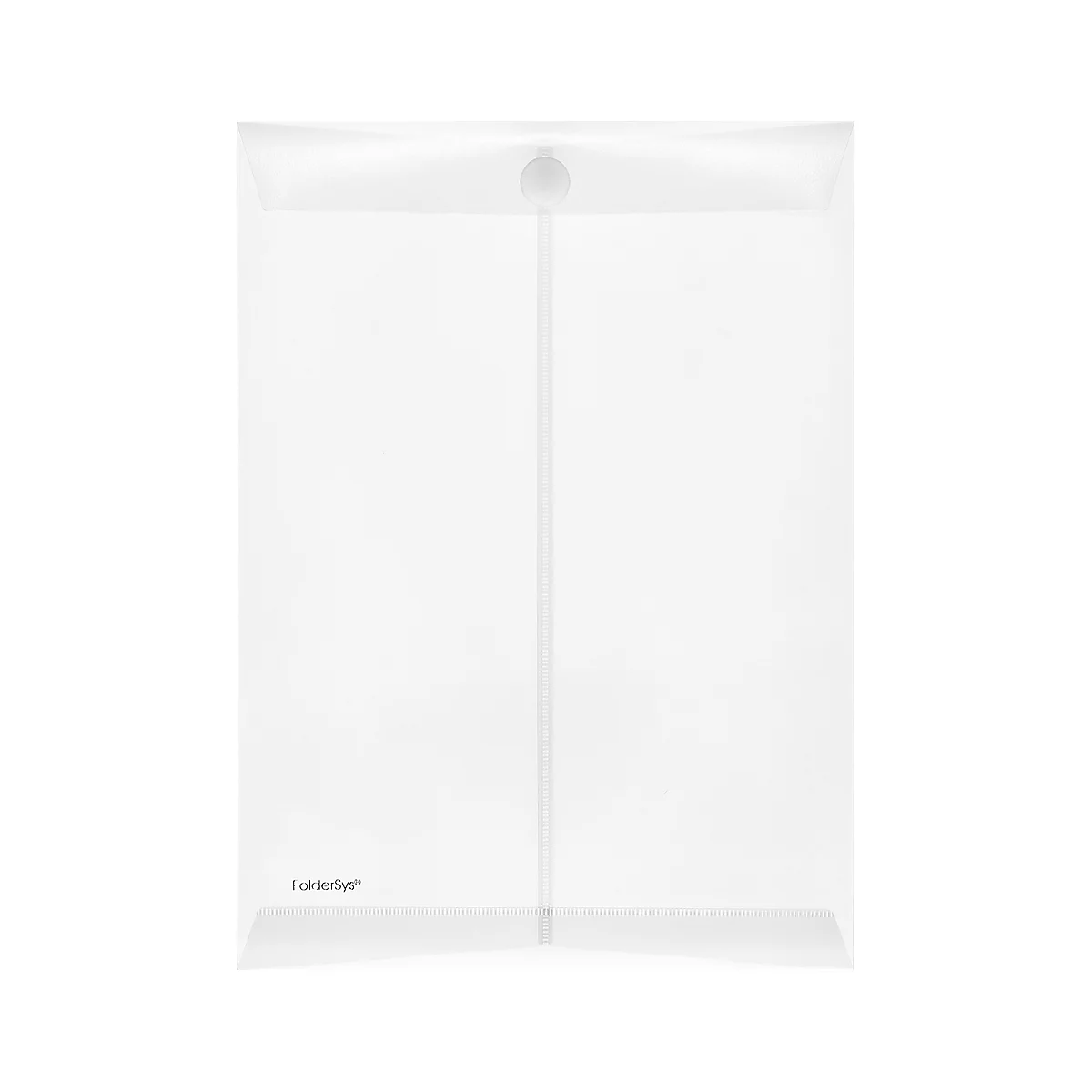 FolderSys documenthoes, A4, klittenbandsluiting, PP, kleurloos