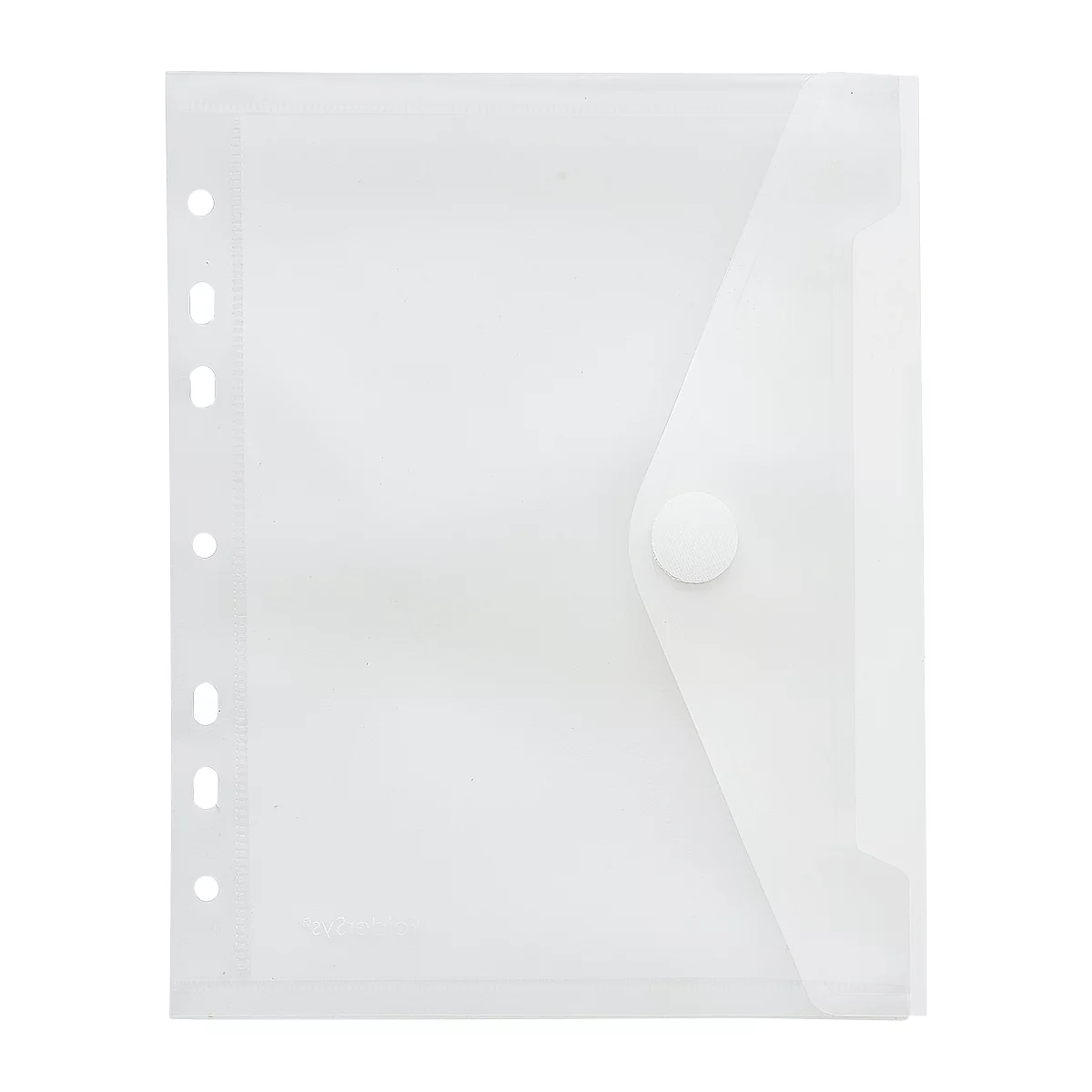 FolderSys documenthoes, A5, klittenbandsluiting, geperforeerde rand,