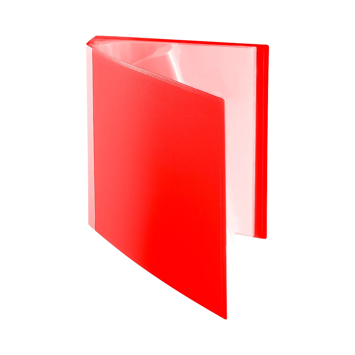 FolderSys PP-map, voor DIN A4, 20 vakken, rood