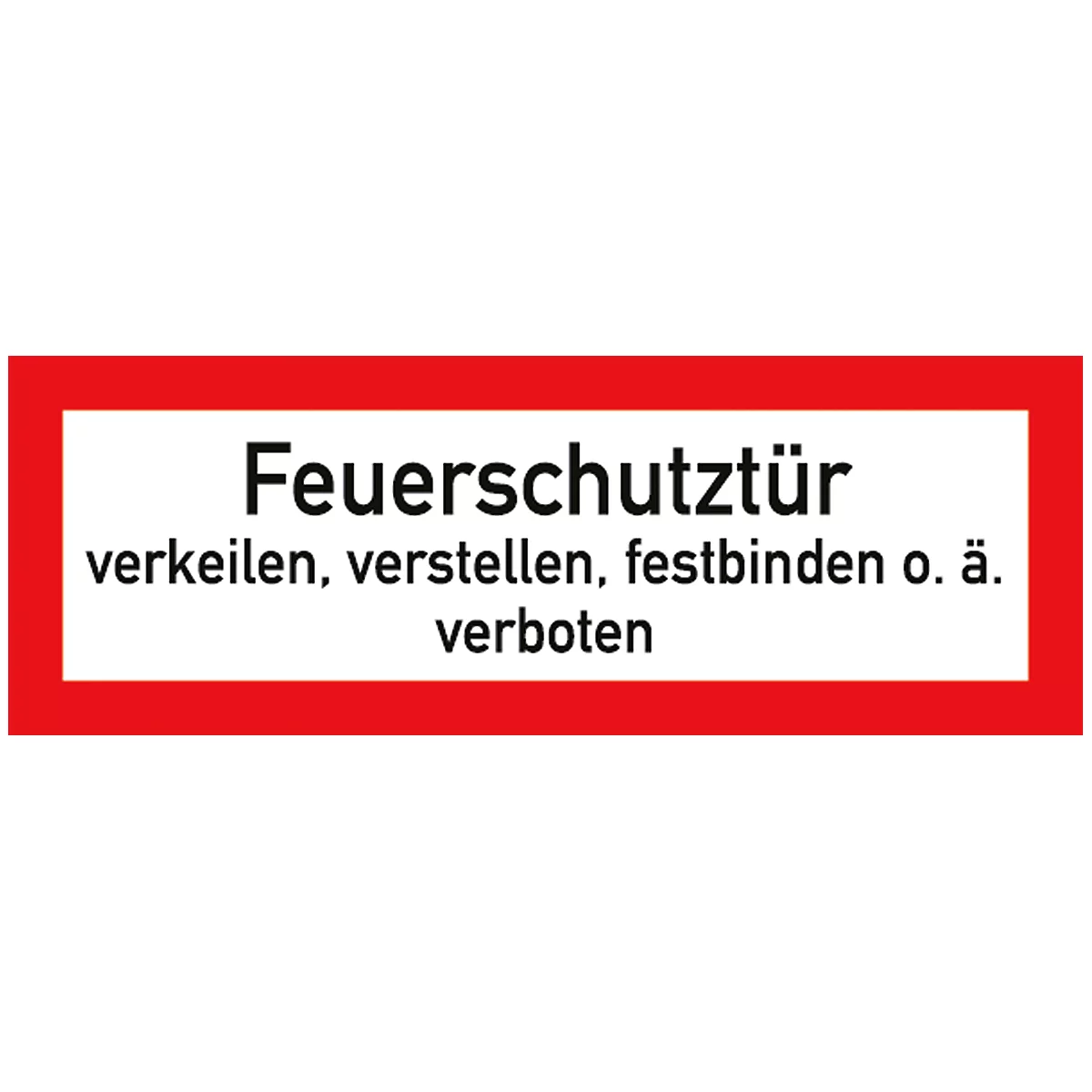 Folie Feuerschutztür, selbstklebend