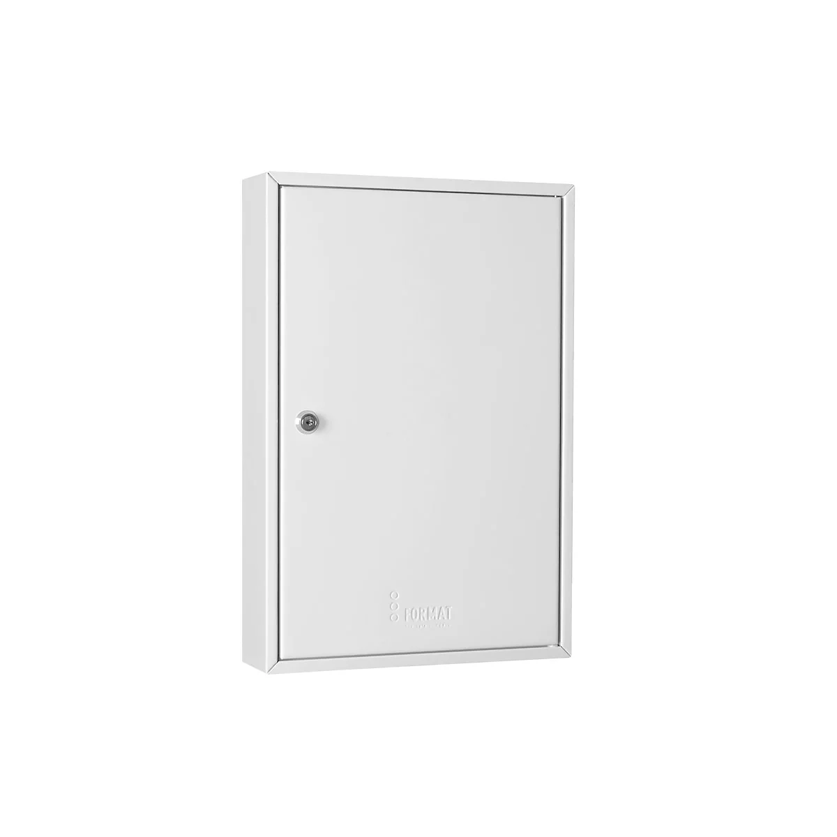 Format Schlüsselschrank S 64, B 270 x T 80 x H 350 mm, bis zu 64 Schlüssel, lichtgrau