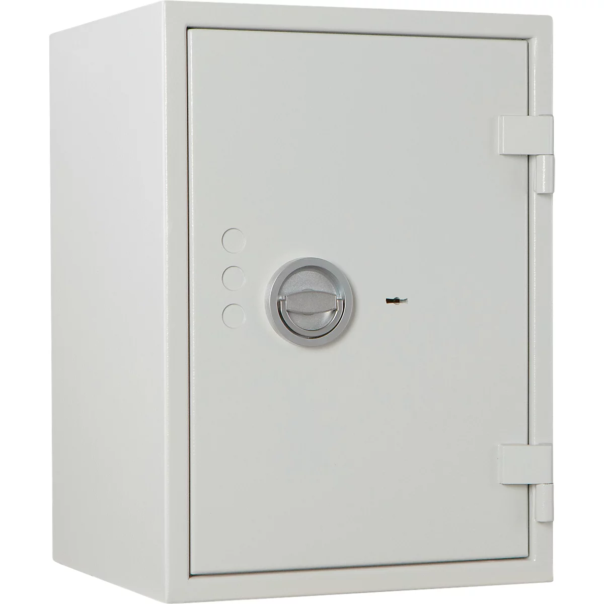 Format Tresor Sicherheitsschrank Seguro 40, Sicherheitsstufe S2, B 432 x T 425 x H 602 mm, 58 Liter, lichtgrau
