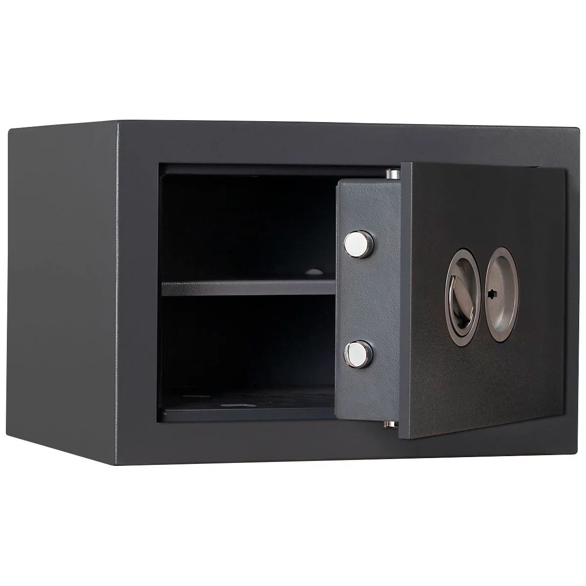 Format Wertschutzschrank Orion 20-410, Widerstandsgrad I gemäß EN 1143-1, B 496 x T 410 x H 336 mm, 27 Liter, graphit 