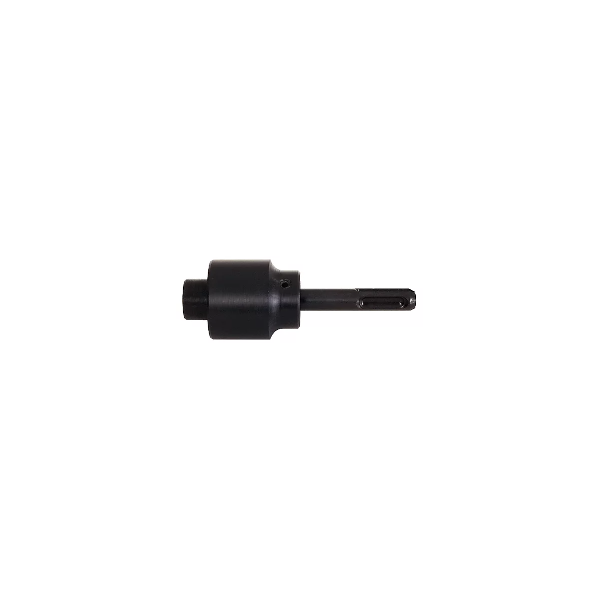 Adaptateur de foret noir avec tête cylindrique et queue hexagonale.