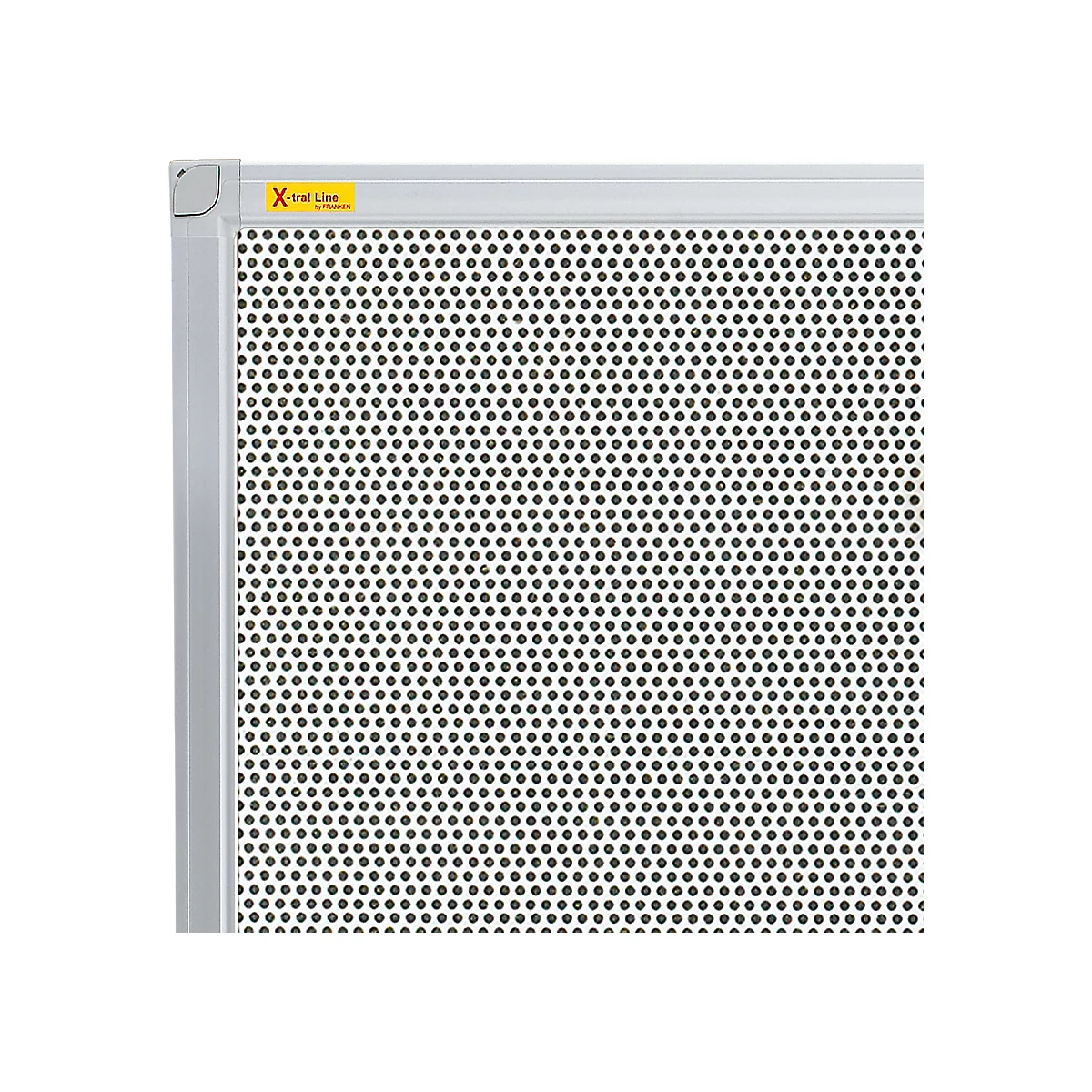 Franken Pinboard Pin'n'Mag X-tra!Line, textiel + metalen rooster, aluminium frame, 900 x 600 mm, PM3602