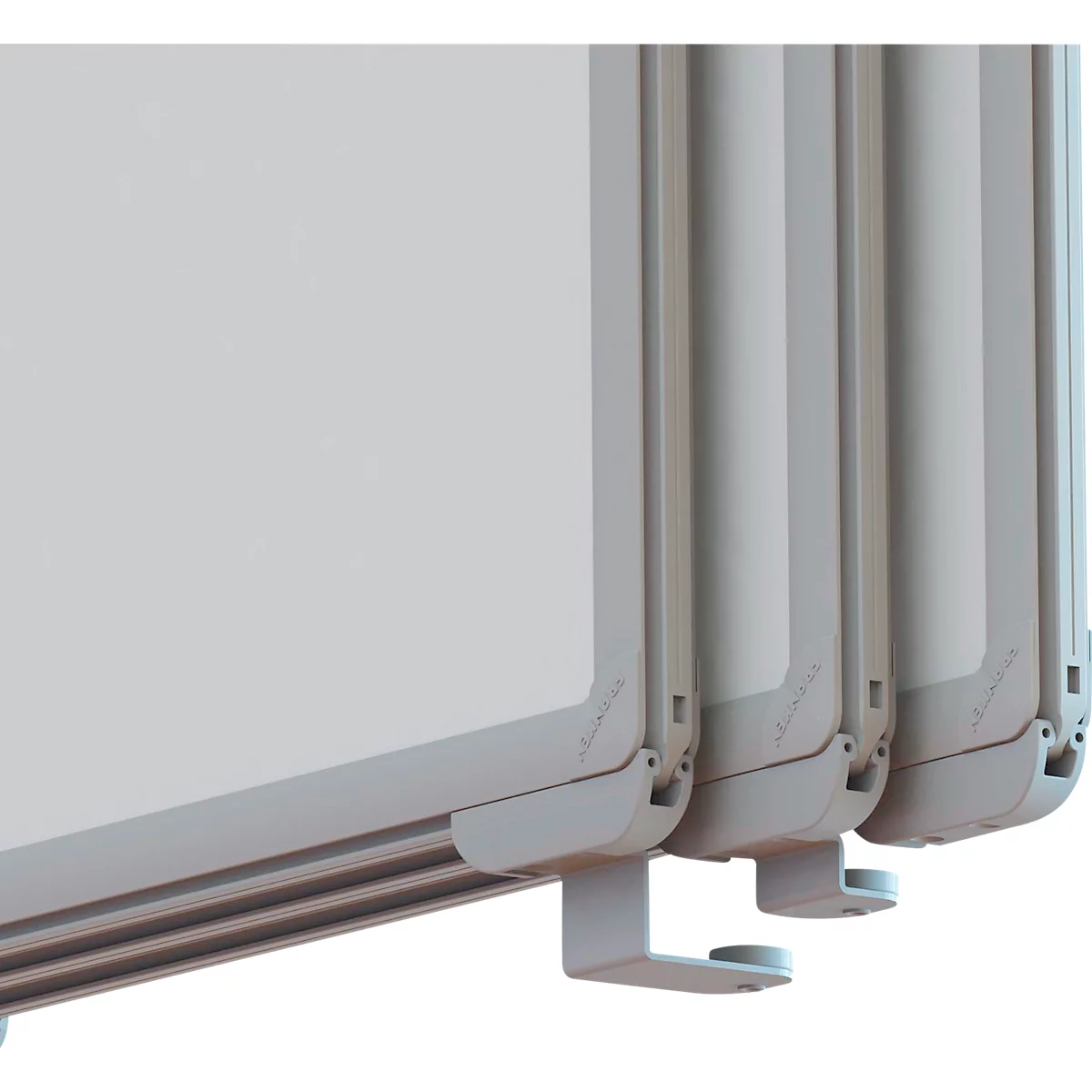 Franken universele glijderset, voor alle PRO planken &amp; 3-kanaals wandrail, incl. afstandhouders