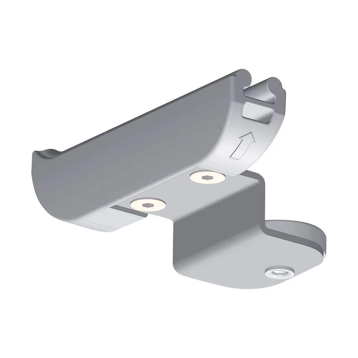 Franken universele glijderset, voor alle PRO planken &amp; 3-kanaals wandrail, incl. afstandhouders