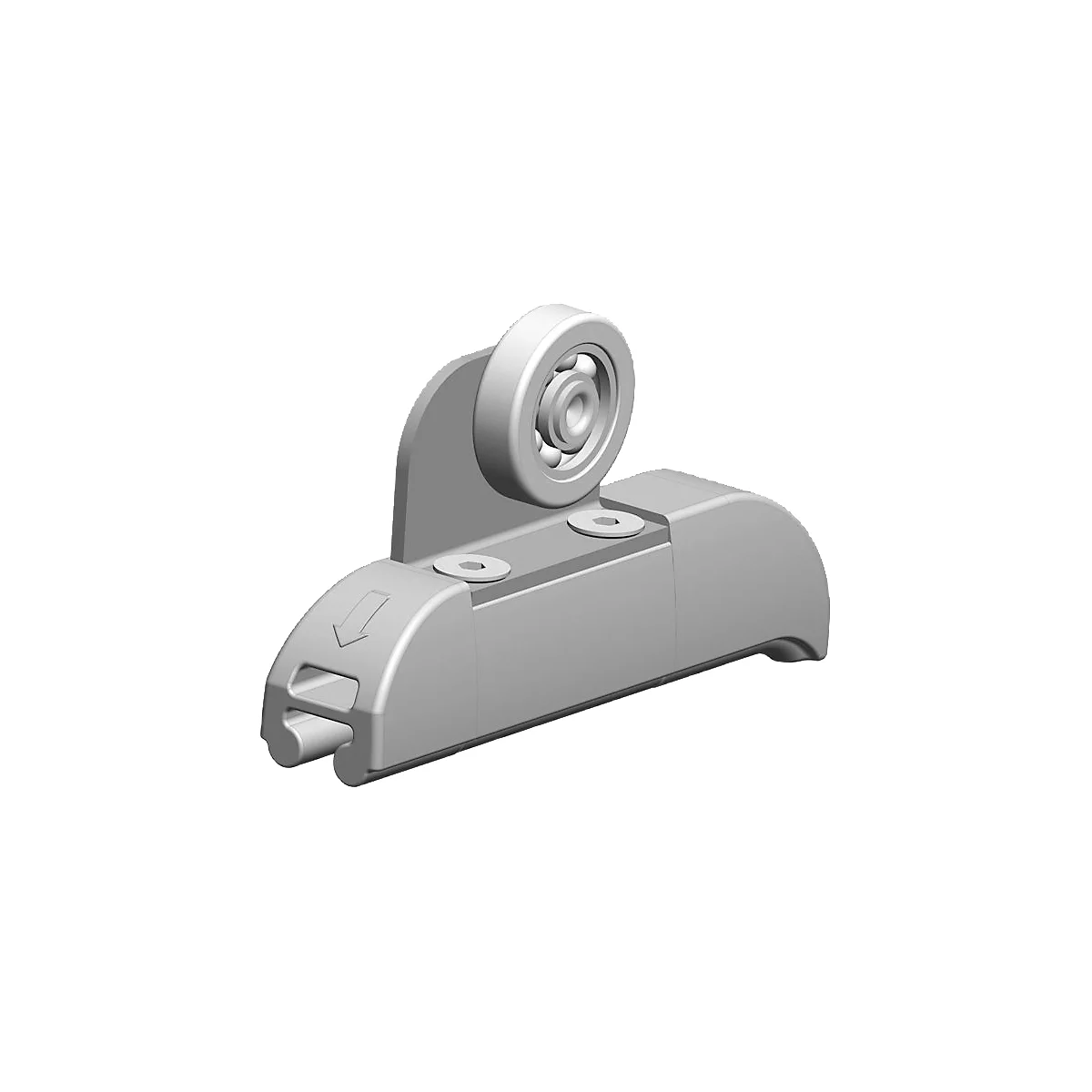 Franken universele glijderset, voor alle PRO planken &amp; 3-kanaals wandrail, incl. afstandhouders