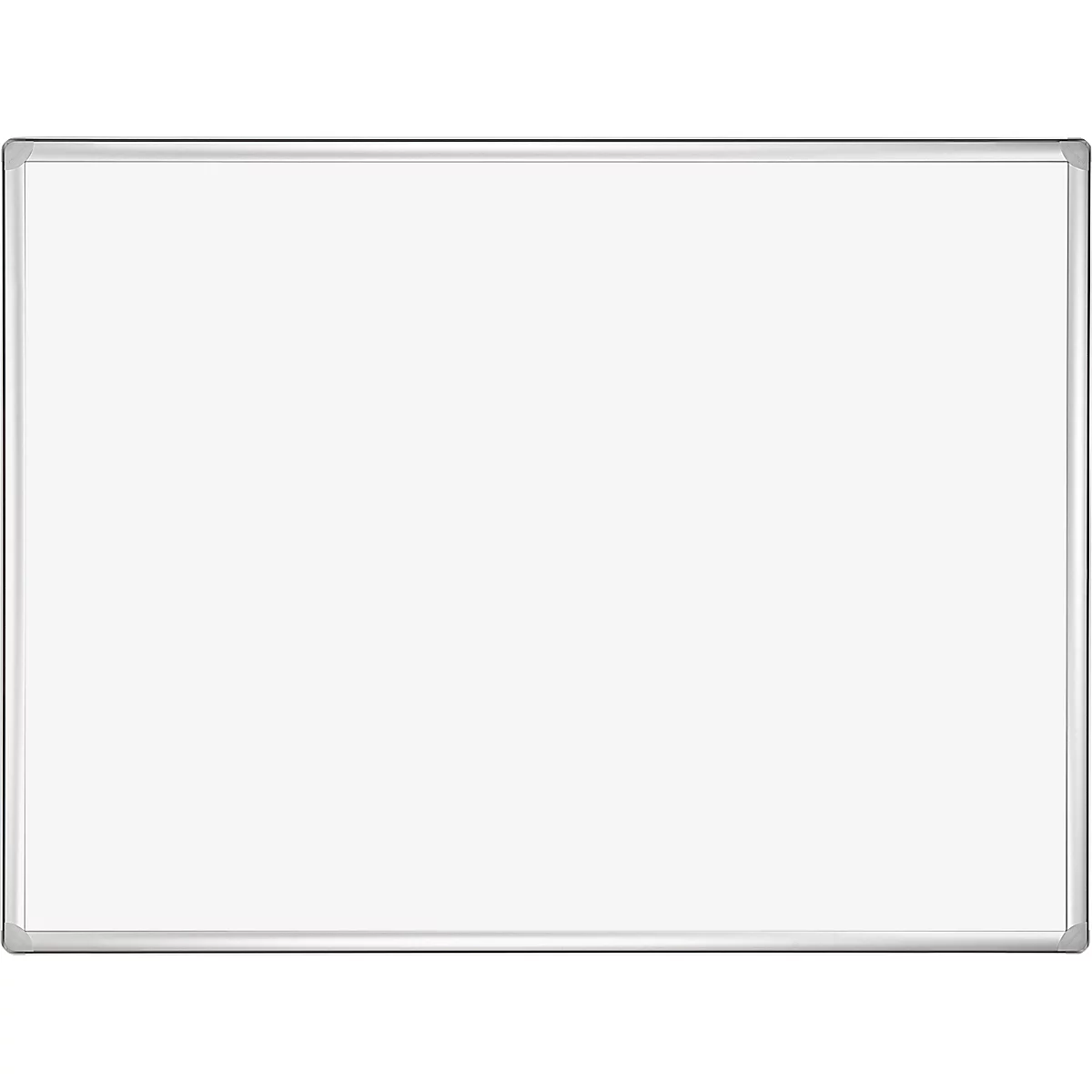 Franken Whiteboard PRO, emailliert, Wandmontage im Hoch- & Querformat, Stahl weiß lackiert & Aluminiumrahmen, magnethaftend, Ablageschale, 1000 x 2000 mm