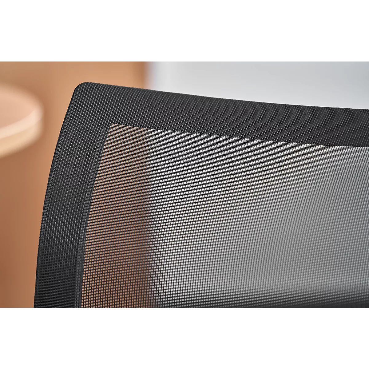 Freischwinger SEAT POINT, Netz, ohne Armlehnen, stapelbar, im 2er-Set, blau