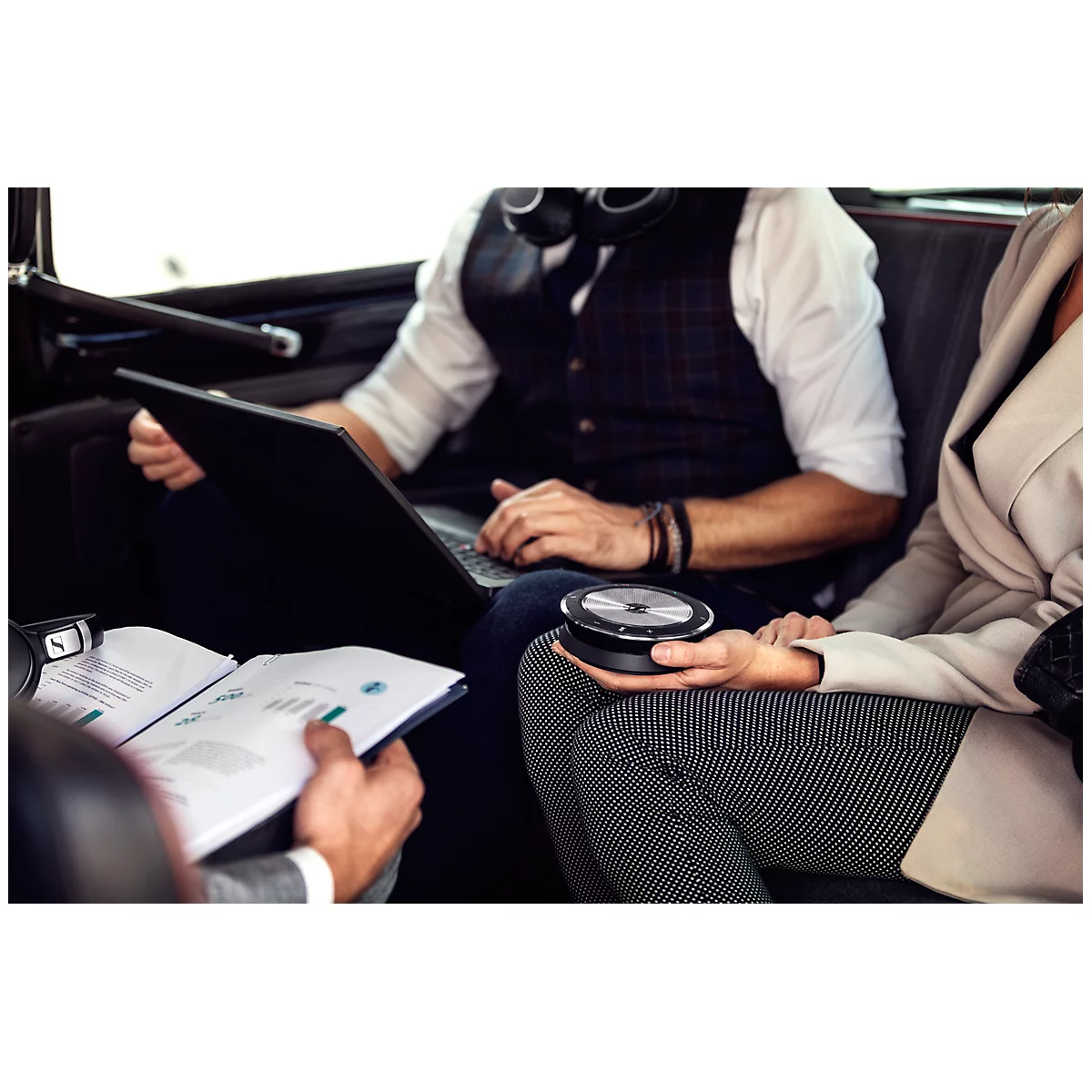Freisprechanlage Sennheiser Speakerphone SP 30, Bluetooth/USB-C, One Touch, Multipoint bis 3 Geräte