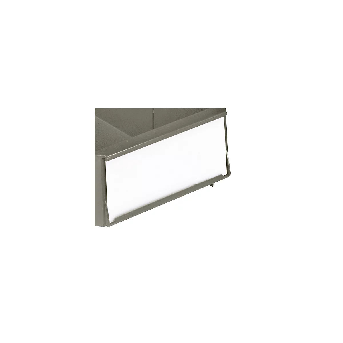 Frontetiketten, für ReBox Schubladen Serie 6316-30R, 6416-30R, 6516-30R, A4-Bogen mit 8 Etiketten, Papier, weiß