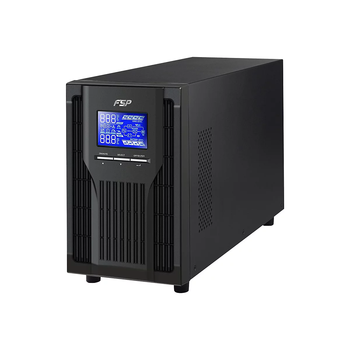FSP Champ Tower Series 1k - USV - AC 120-300 V - 900 Watt - 1000 VA - RS-232, USB