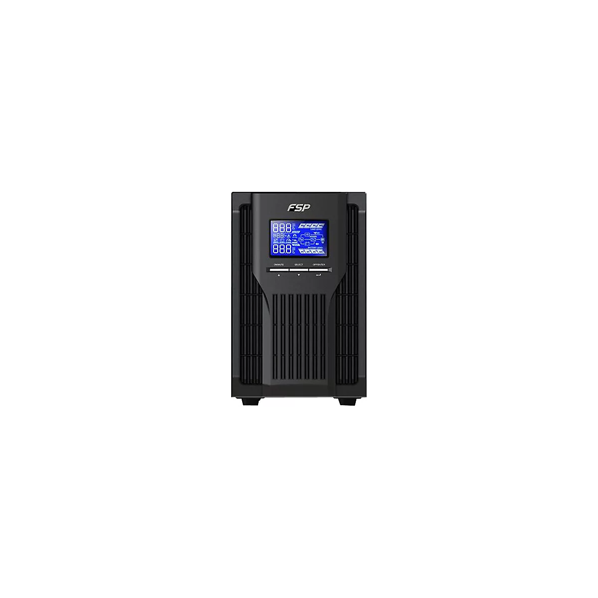 FSP Champ Tower Series 1k - USV - AC 120-300 V - 900 Watt - 1000 VA - RS-232, USB