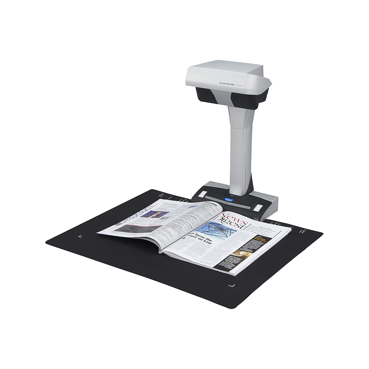 Fujitsu ScanSnap SV600 - Overhead-Scanner - CCD - 432 x 300 mm - 285 dpi x 283 dpi - USB 2.0