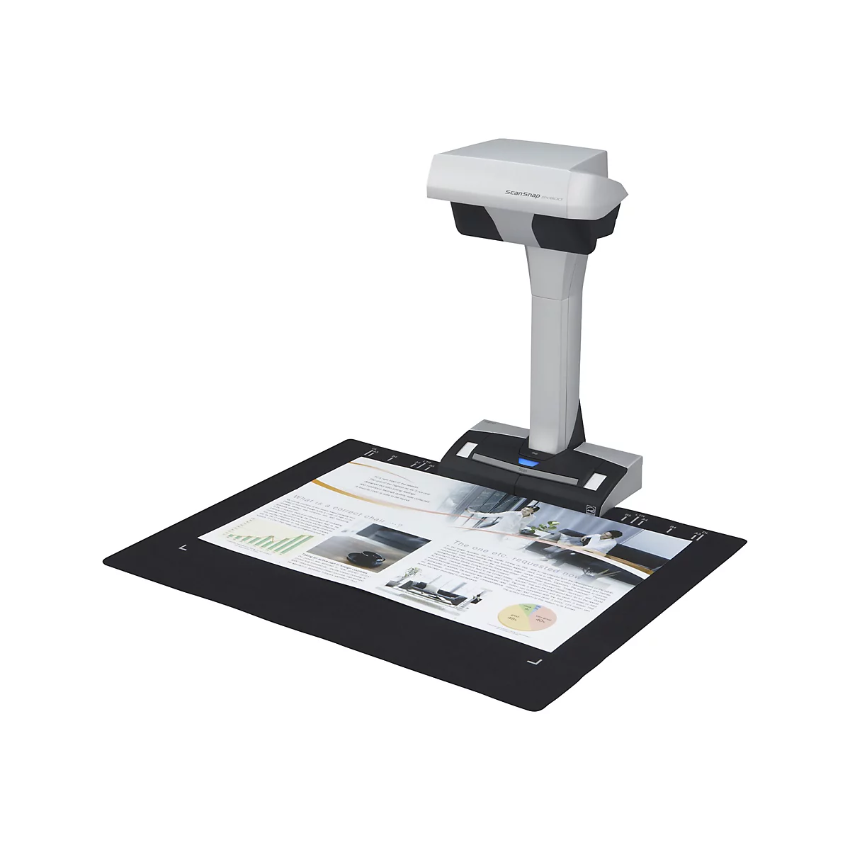 Fujitsu ScanSnap SV600 - Overhead-Scanner - CCD - 432 x 300 mm - 285 dpi x 283 dpi - USB 2.0