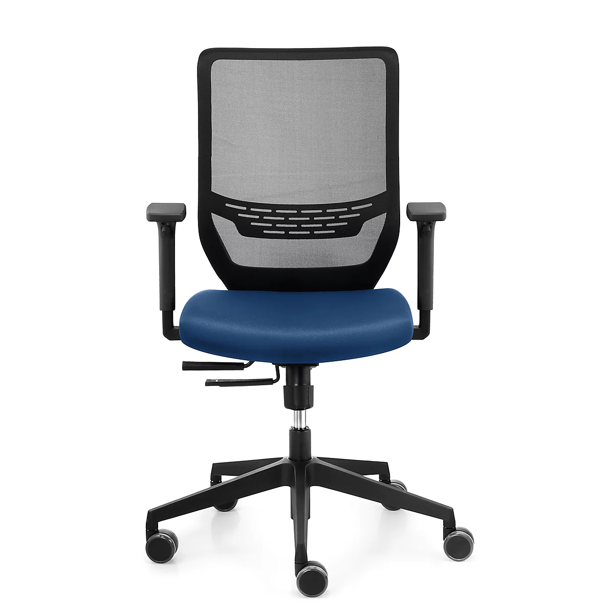 Funda para silla, para silla de oficina to-sync work, An 400 mm, reequipable, azul celeste