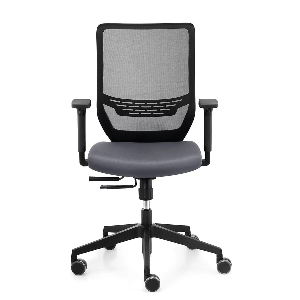 Funda para silla, para silla de oficina to-sync work, An 400 mm, reequipable, gris