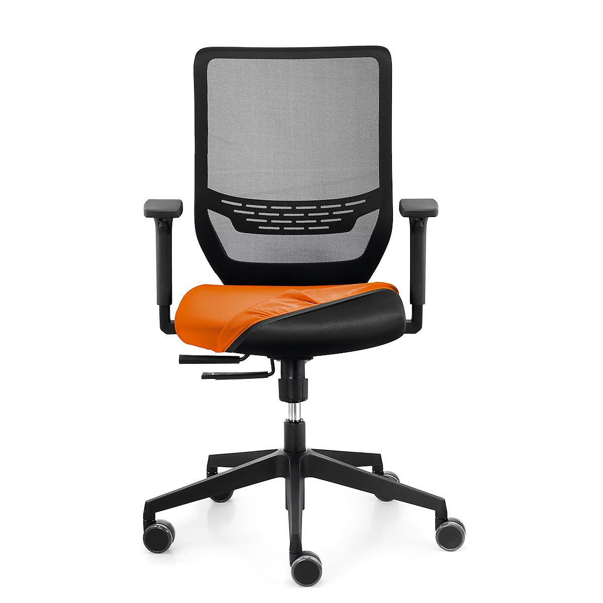 Funda para silla, para silla de oficina to-sync work, An 400 mm, reequipable, naranja