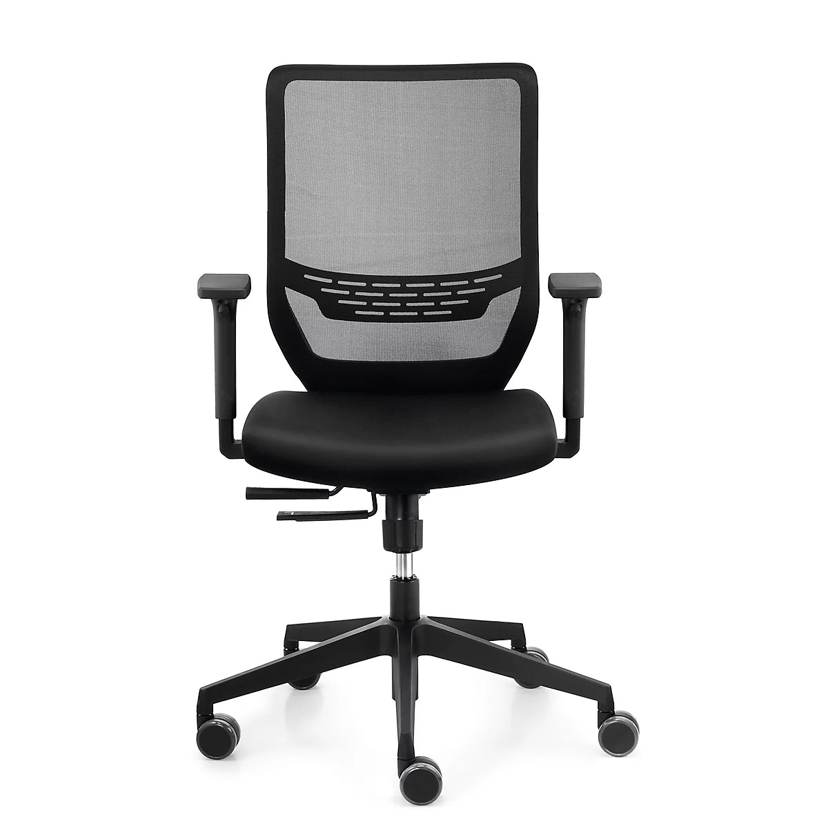 Funda para silla, para silla de oficina to-sync work, An 400 mm, reequipable, negro