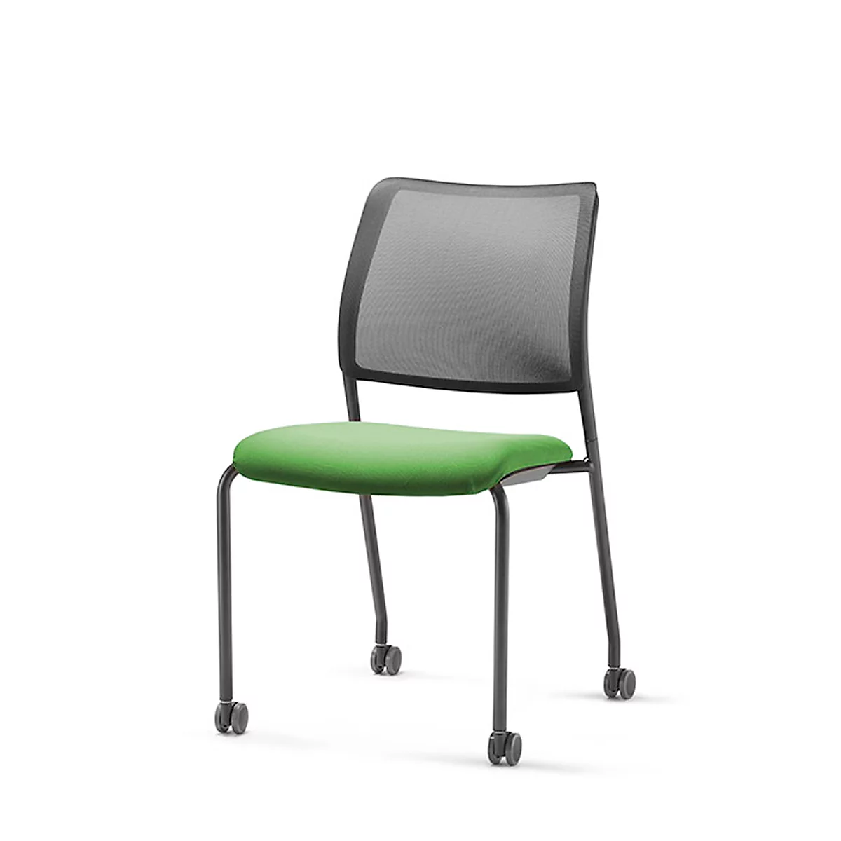 Funda para silla, para silla para visitas to-sync meet, reequipable, verde