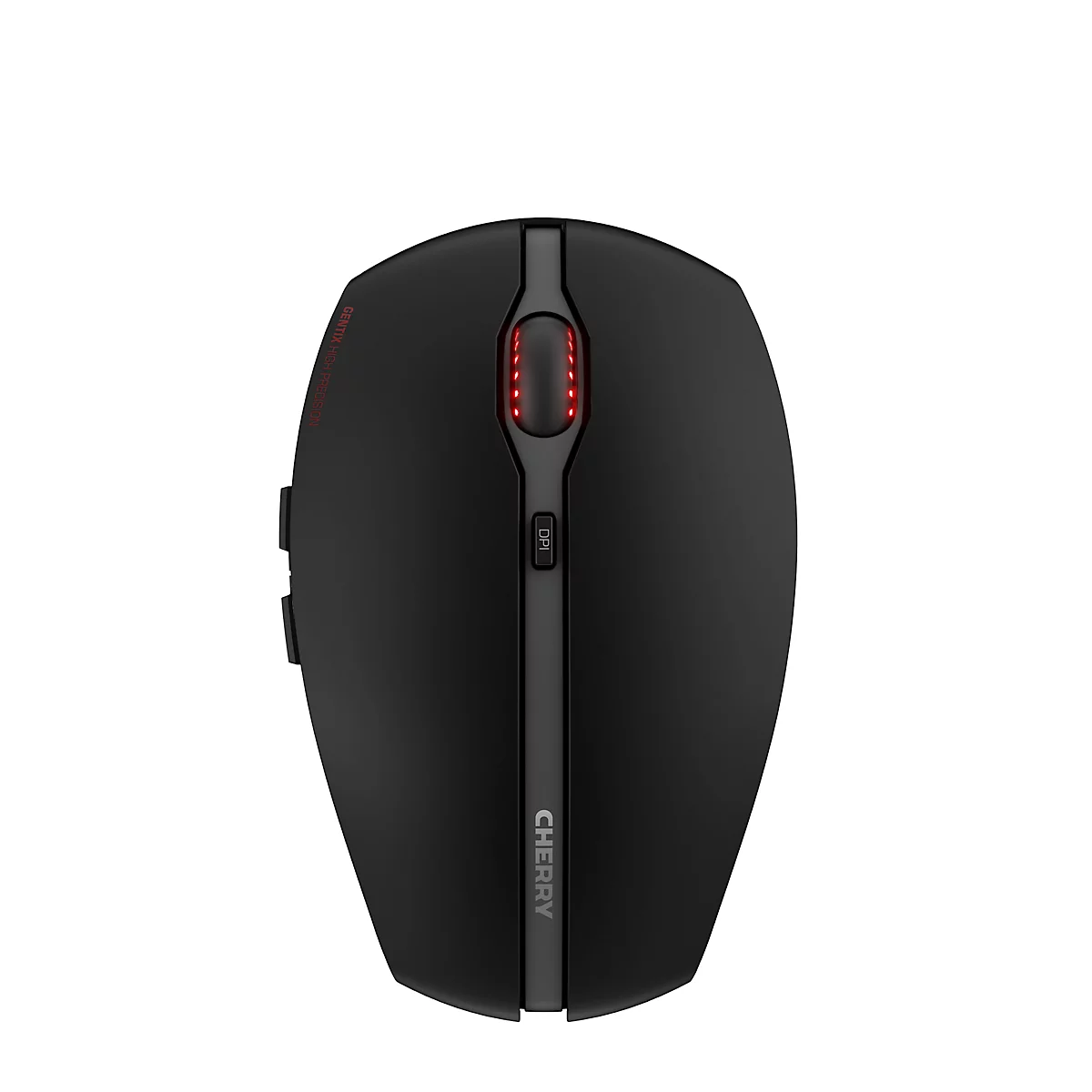 Funktastatur mit Maus CHERRY GENTIX DESKTOP, ergonomisch, QWERTZ-Tastatur, Maus mit 6 Tasten & Scrollrad, 1000/2000 dpi, bis 10 m, USB-Empfänger