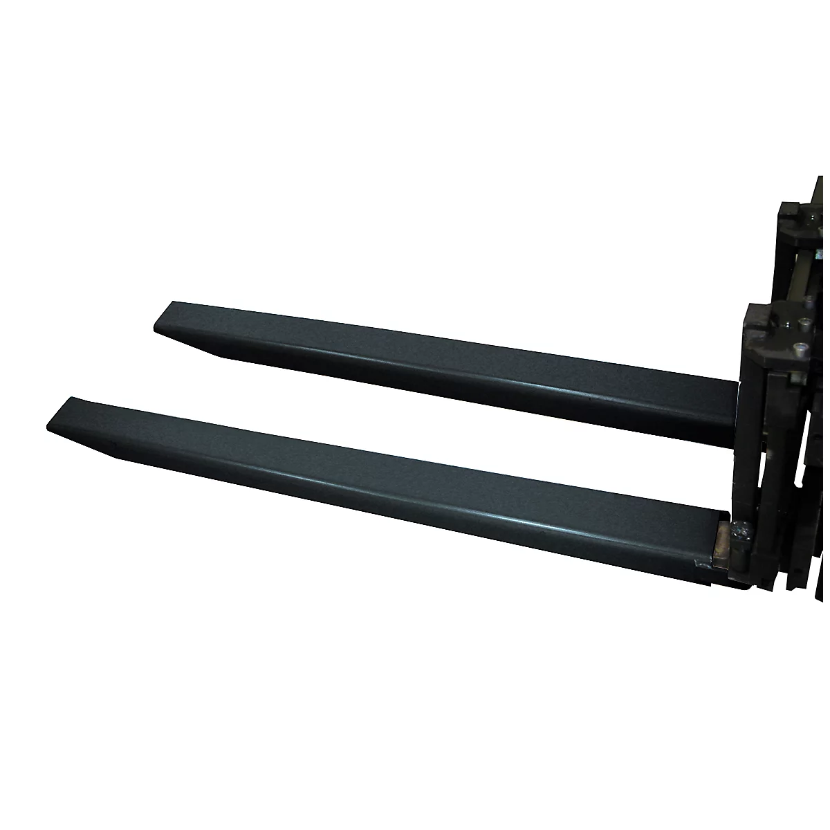 Gabelverlängerung, L 1600 x B 125 x 45 mm, schwarz