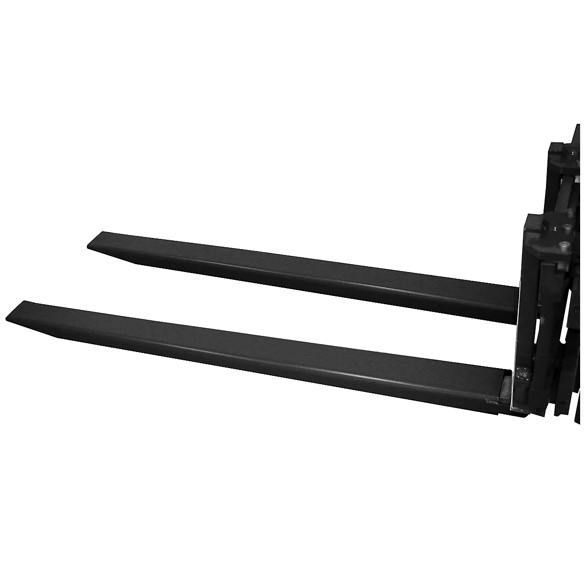Gabelverlängerung, L 2000 x B 100 x 40 mm, schwarz