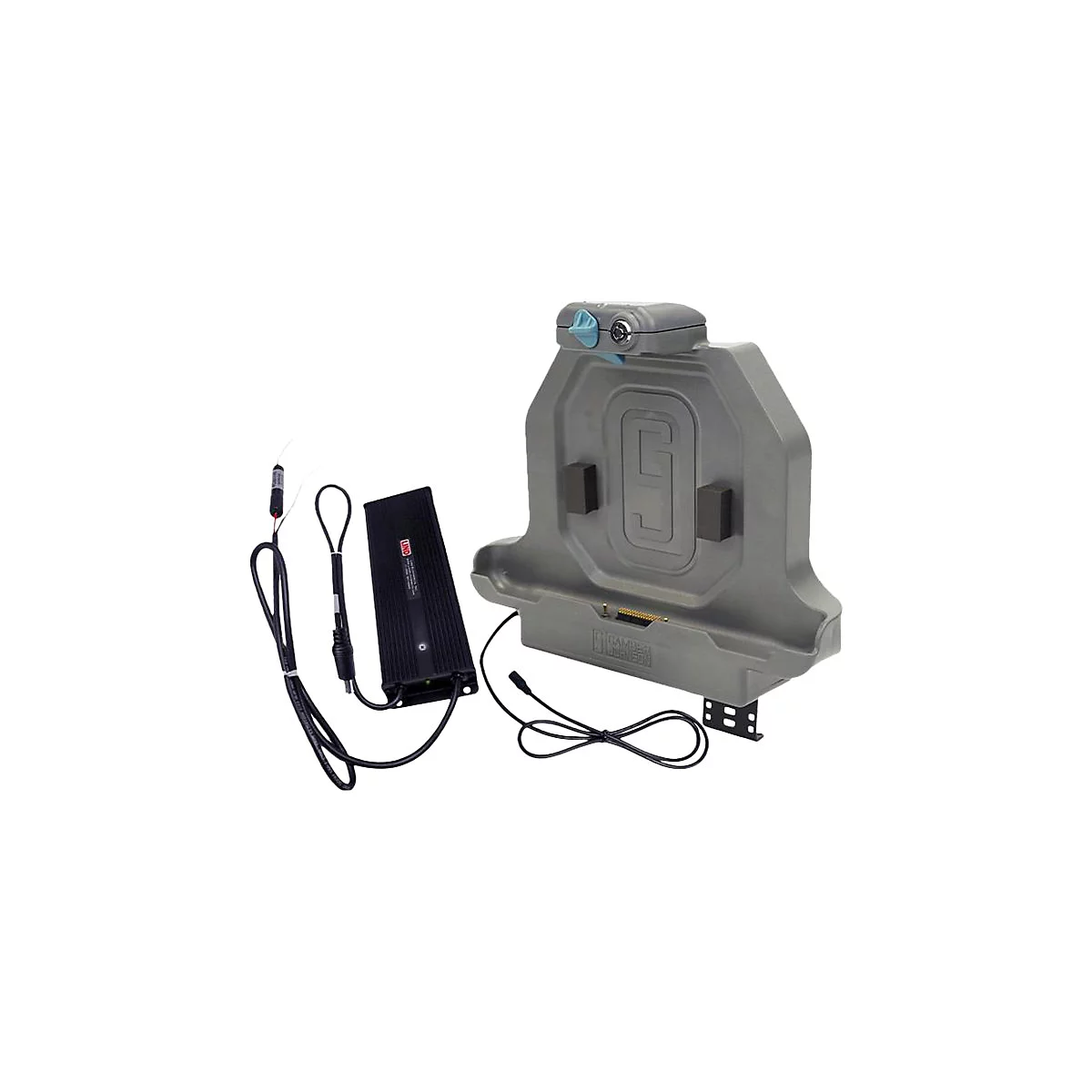 Gamber-Johnson SLIM - Dockingstation - mit LIND Power Adapter - für Zebra ET51 (10.1 Zoll), ET56 (10.1 Zoll)