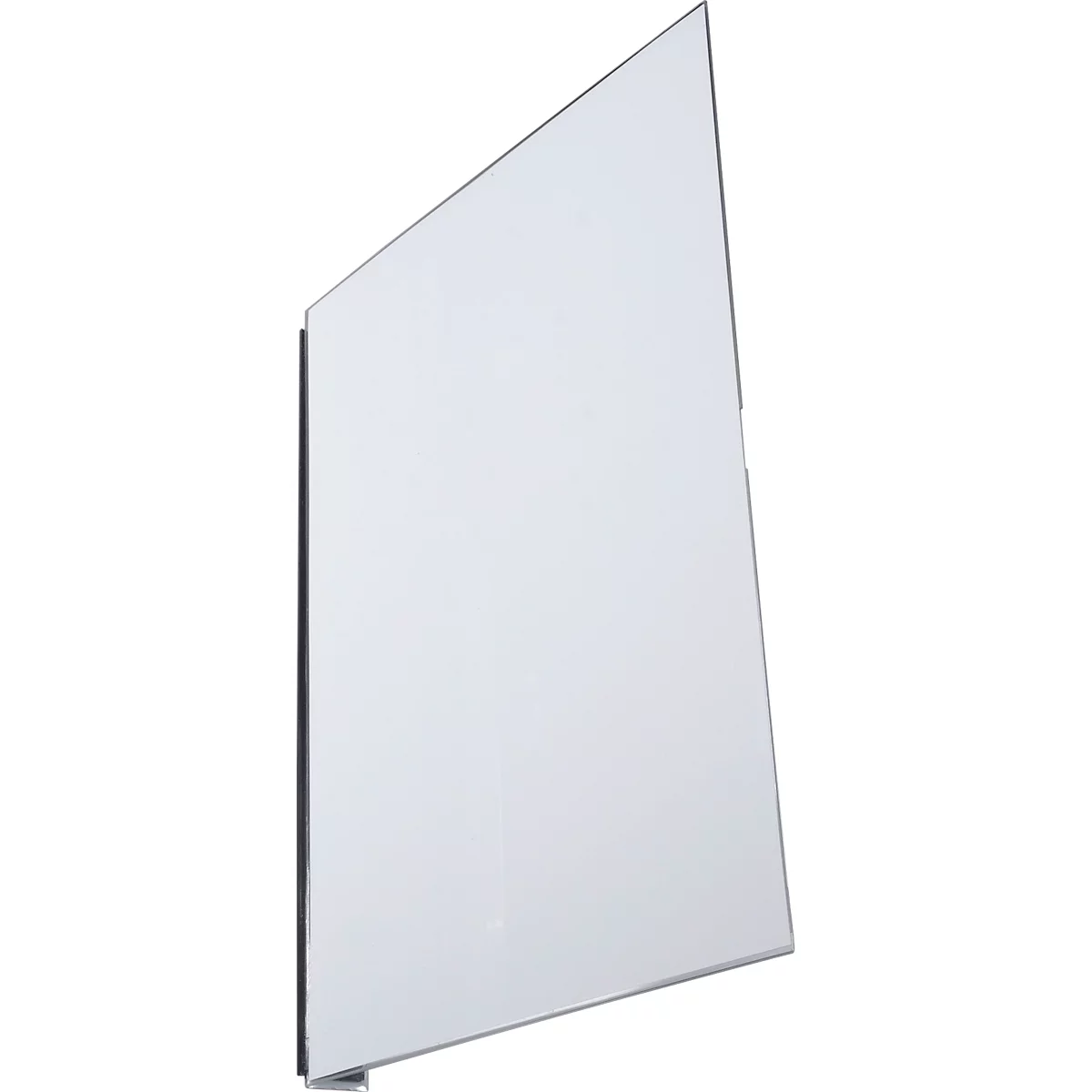 Gelbes Schild mit schwarzem Text "D1", darunter "72-96". Im Lagerregal platziert.