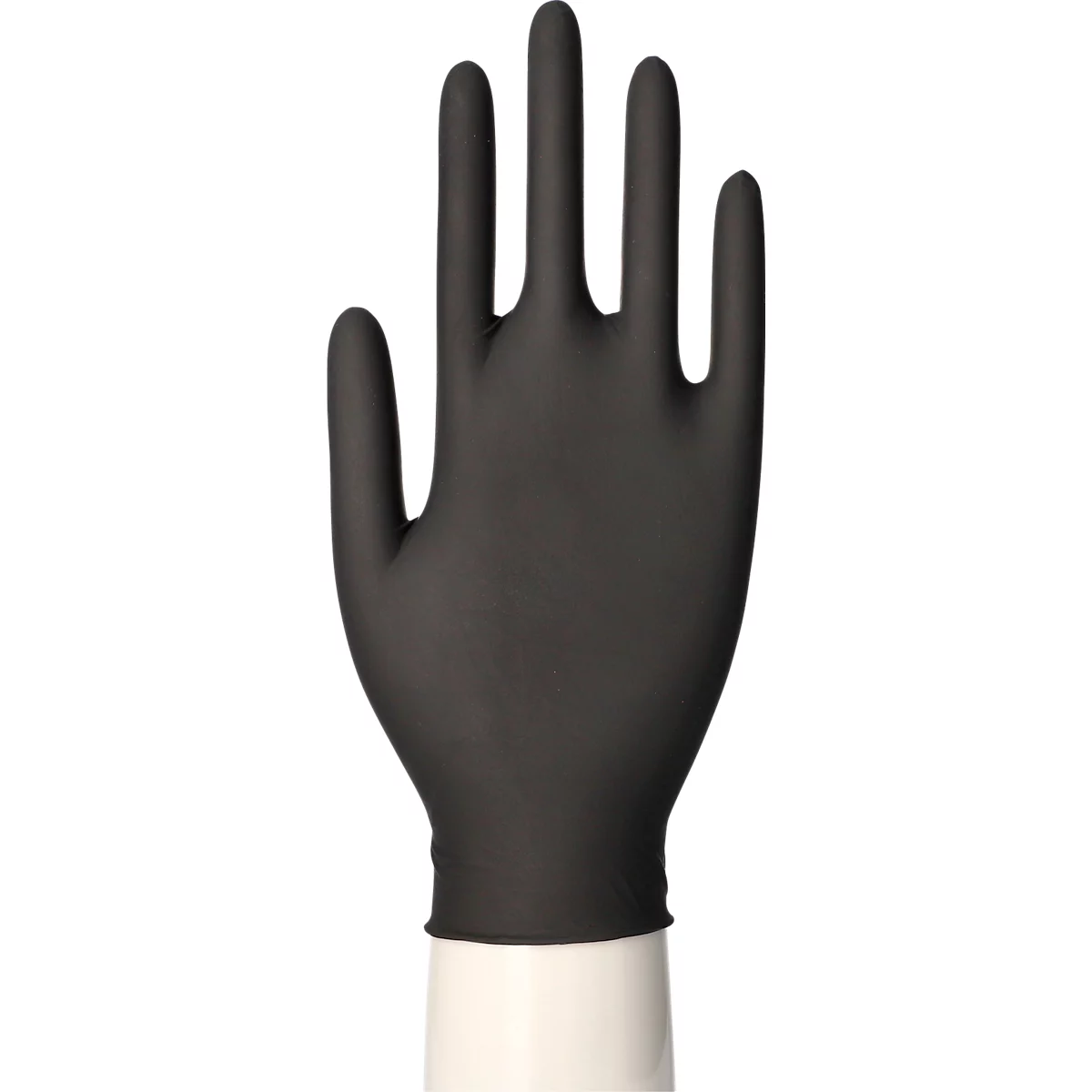 Gants jetables WORK-INN, pour gauche &amp; droite, non poudrés, non stériles, convient pour aliments, taille XL, latex naturel, noir, 100 pièces