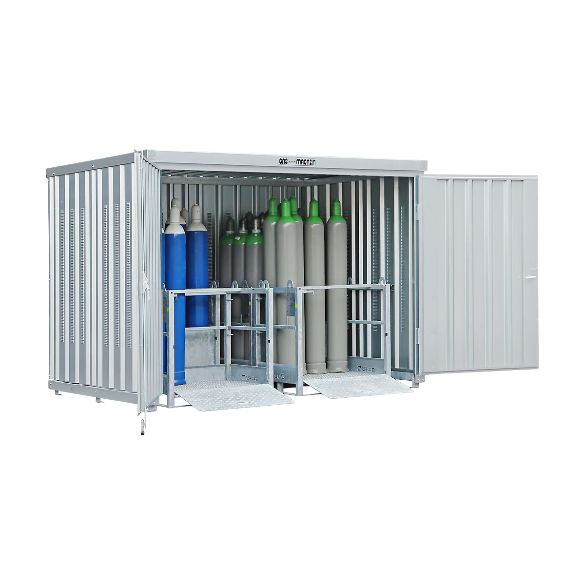 Gasflaschen-Magazin SAFE LIF GM 366, ohne Bodenrahmen