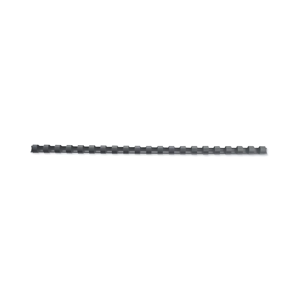 GBC® Binderücken, Plastik, Ø 14 mm, 100 Stück, schwarz