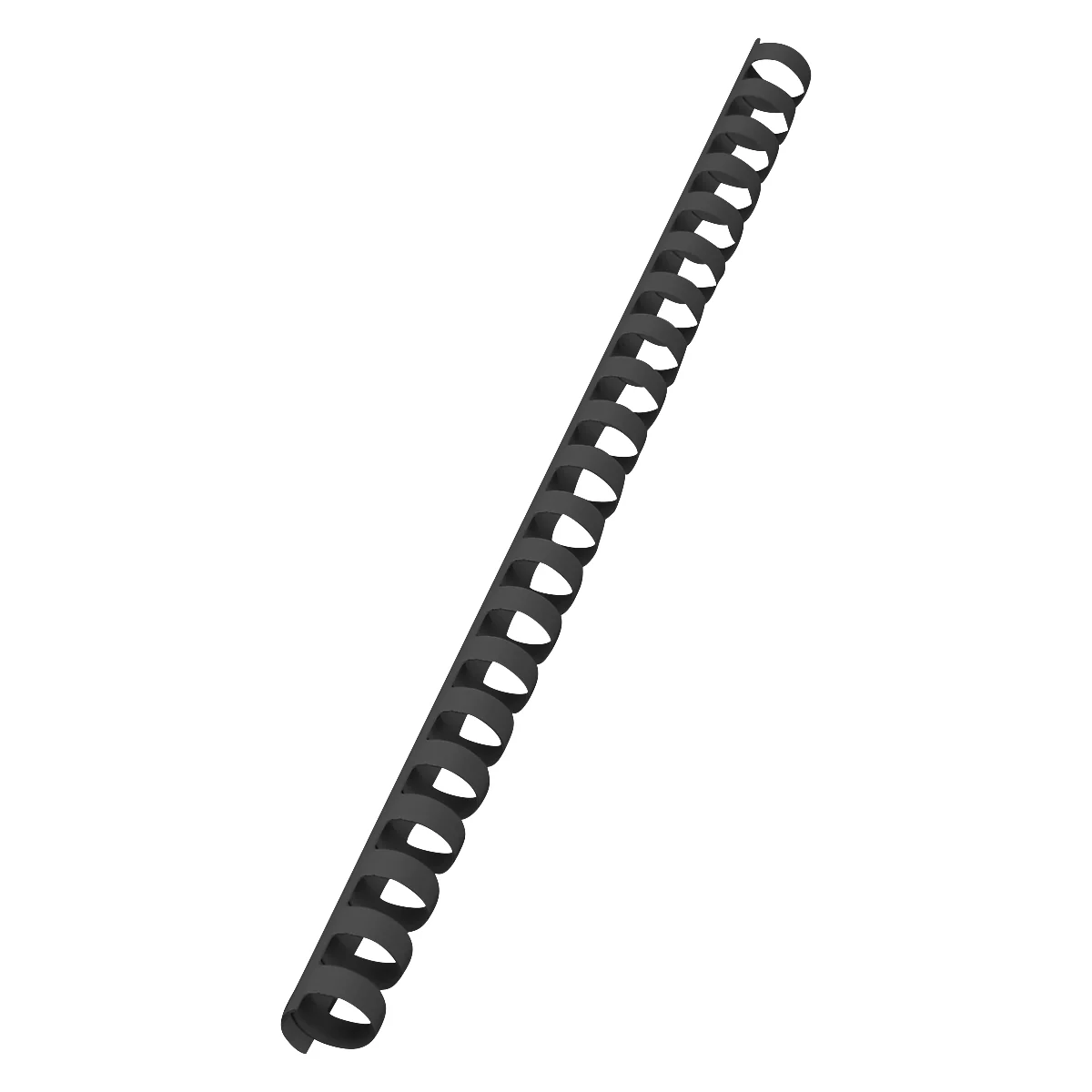 GBC® Binderücken, Plastik, Ø 16 mm, 100 Stück, schwarz