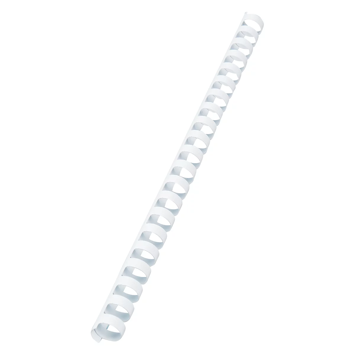 GBC® Binderücken, Plastik, Ø 16 mm, 100 Stück, weiß