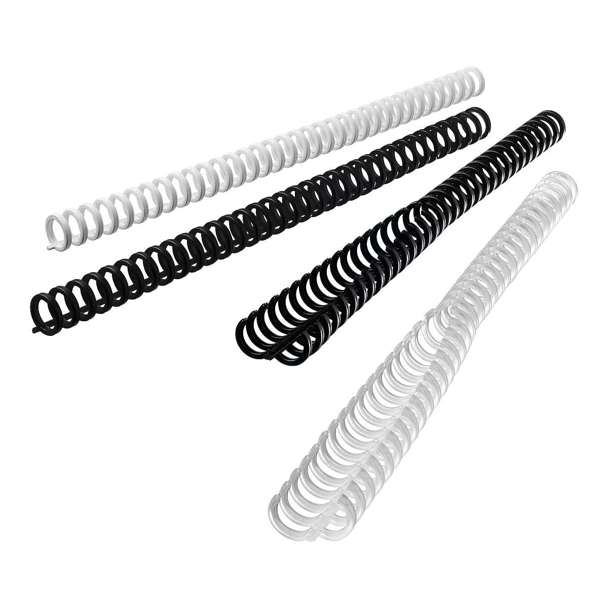 GBC® Click-inbindruggen ibico, transparant, 8 mm, 50 stuks