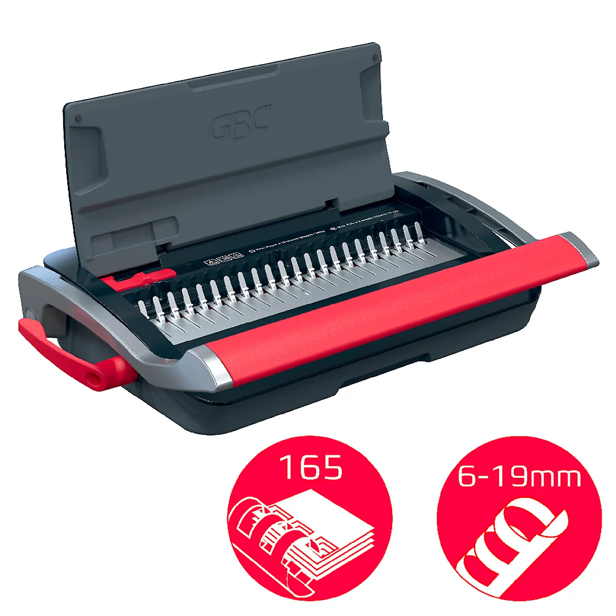 GBC® Gecombineerde stans- en inbindmachine CombBind 110