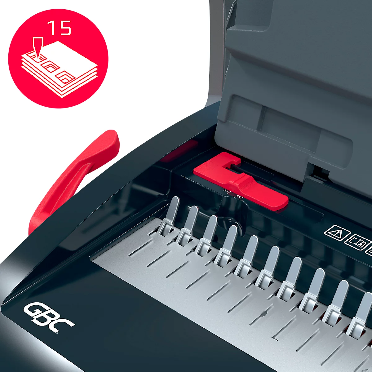GBC® Gecombineerde stans- en inbindmachine CombBind 110