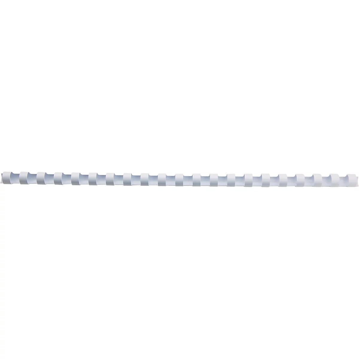 GBC® inbindruggen, plastic, Ø 10 mm, 100 stuks, wit