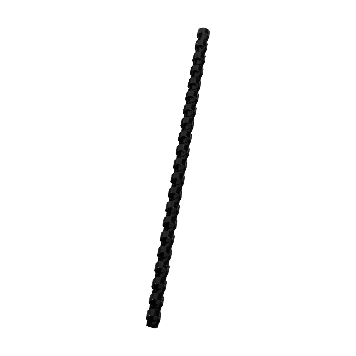 GBC® inbindruggen, plastic, Ø 6 mm, 100 stuks, zwart