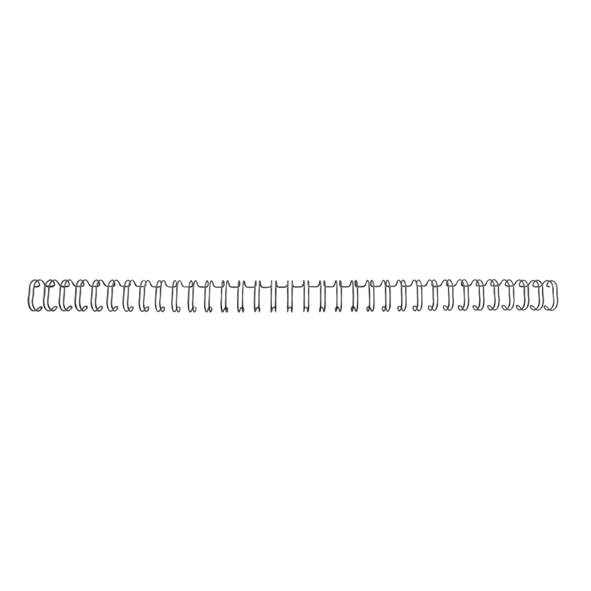 GBC metalen inbindruggen WireBind, A4, 34 ringen, 12,5 mm voor max. 115 pagina's, 100 stuks, zwart