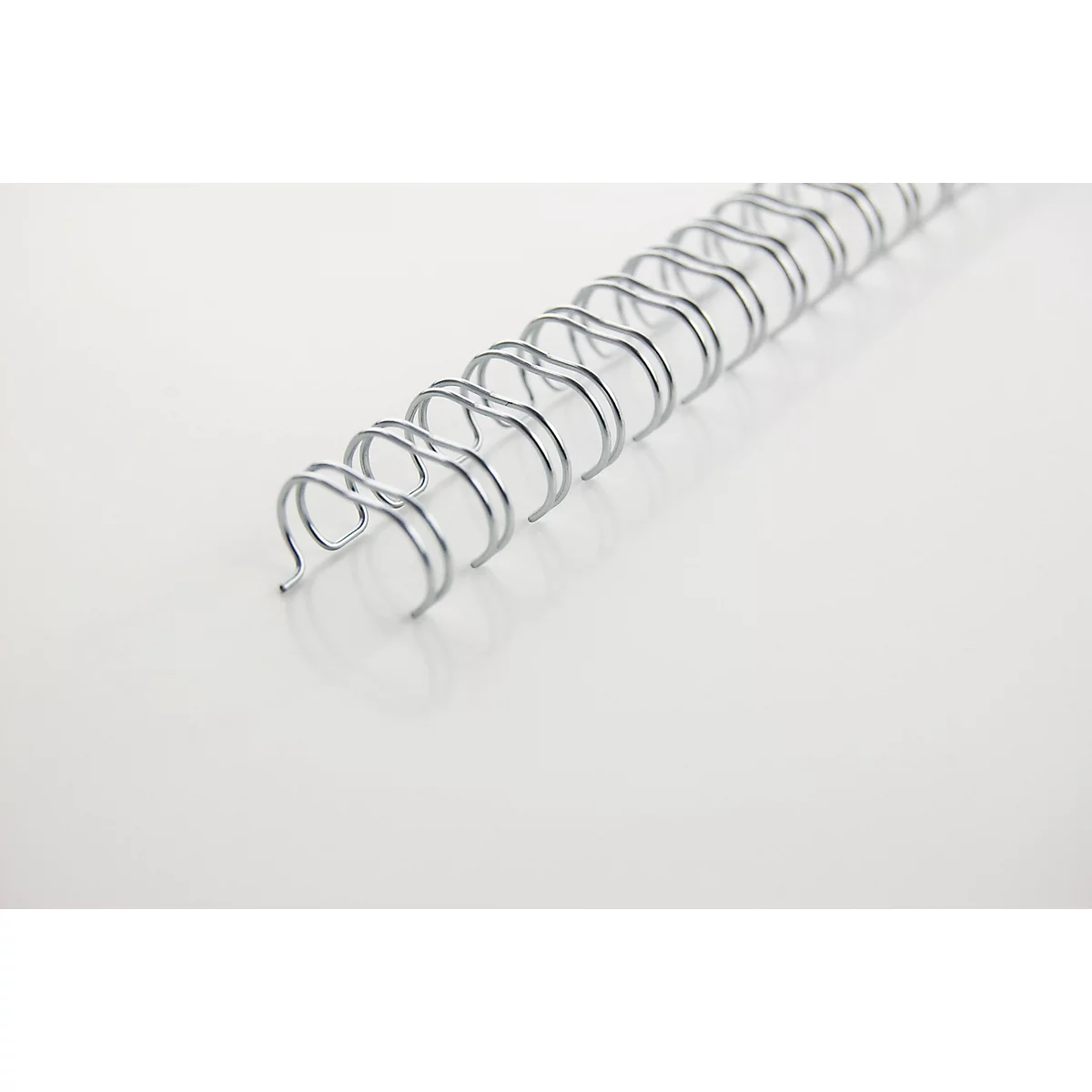 GBC metalen inbindruggen WireBind, A4, 34 ringen, 9,5 mm voor max. 85 pagina's, 100 stuks, zwart