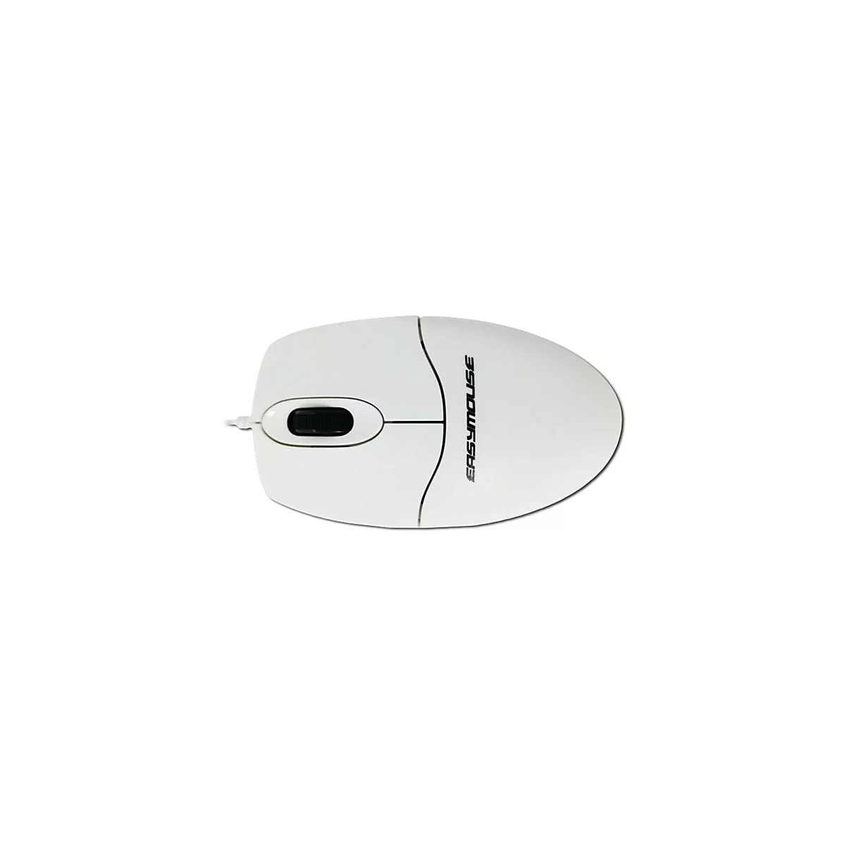 GCQ EasyMouse - Maus - ergonomisch - rechts- und linkshändig - optisch - 2 Tasten