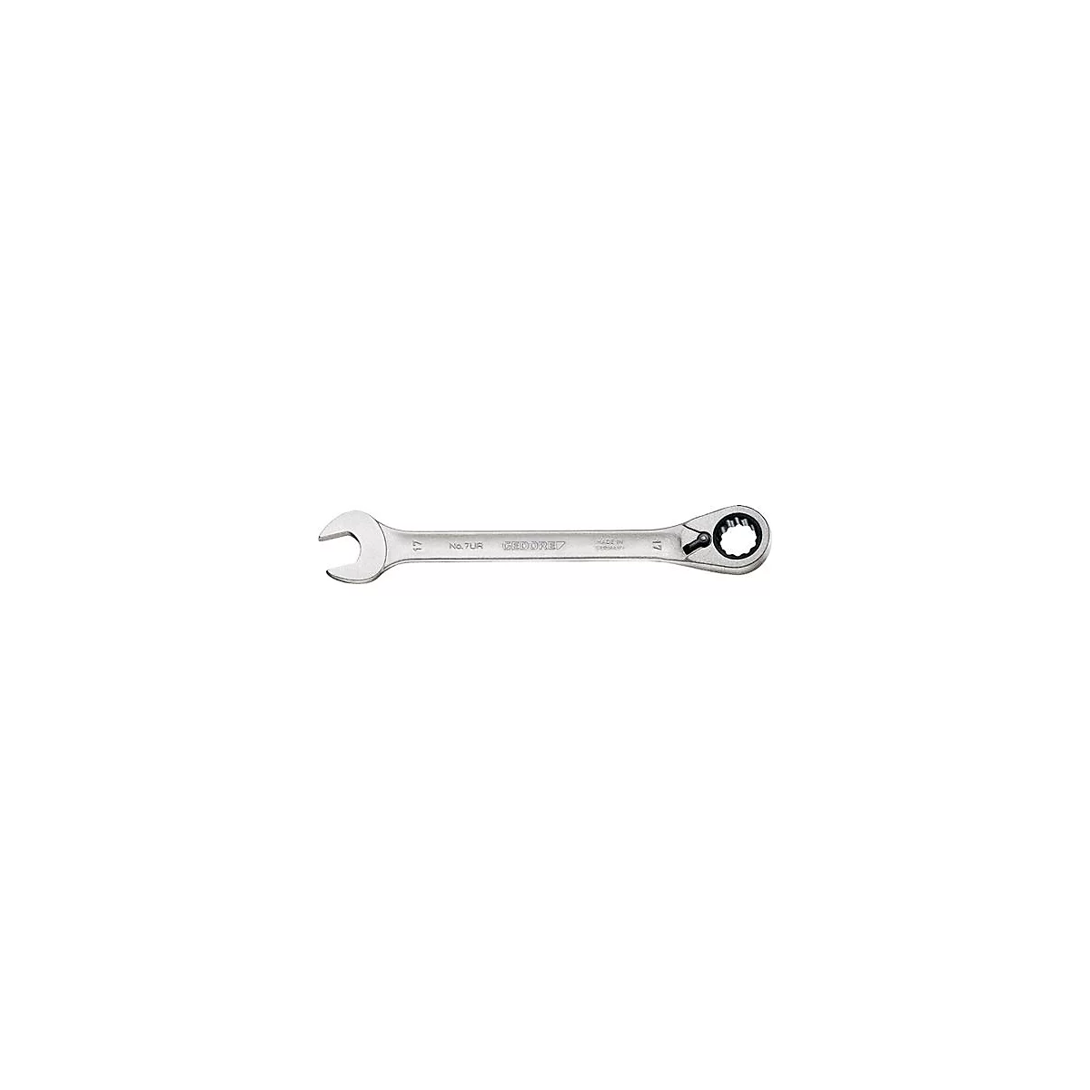 Gedore ringsleutel 7 UR, SW 22 mm, lengte 292 mm, CV-staal, omkeerbaar, twaalfzijdig met UD-profiel