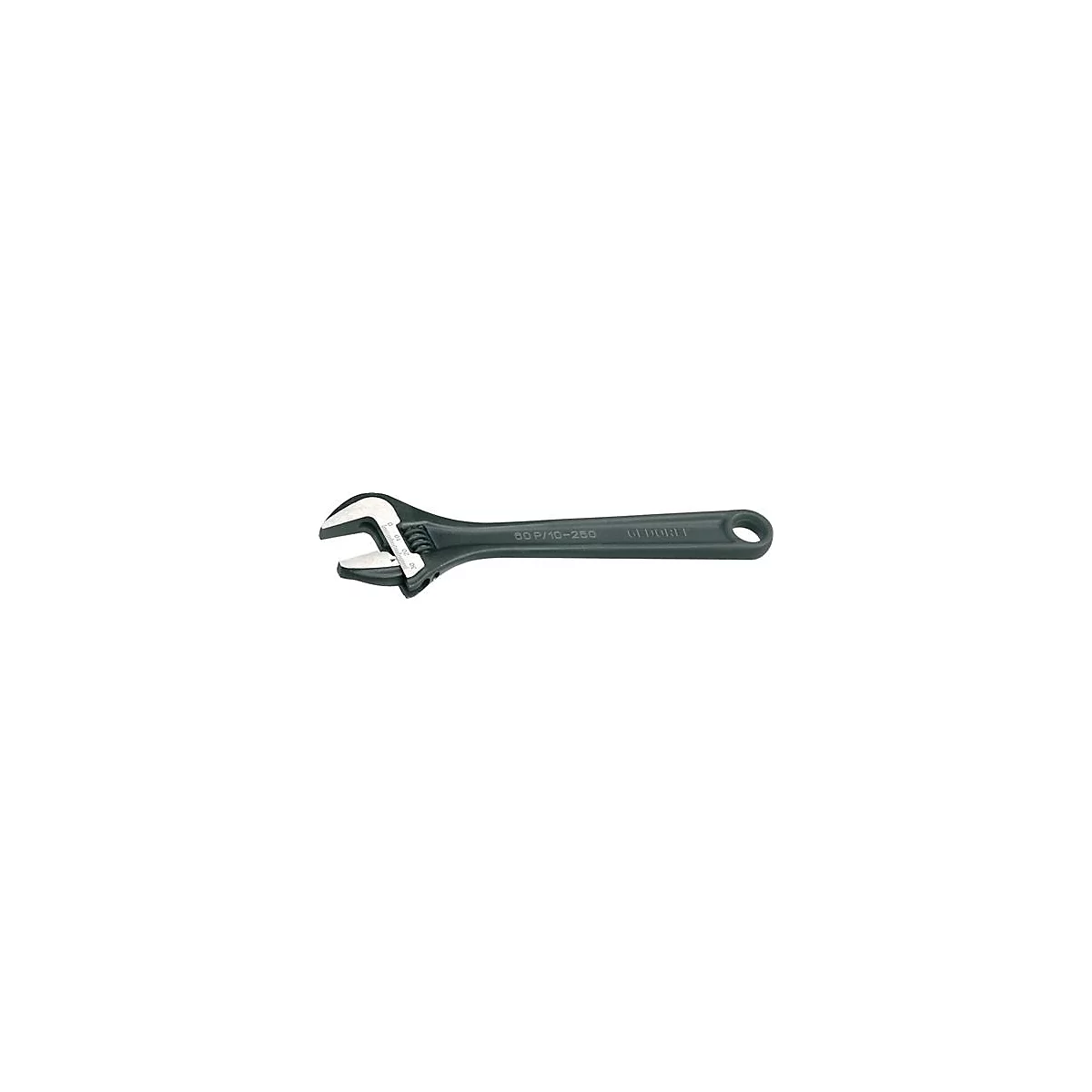 Gedore verstelbare steeksleutel 60 P, SW max. 20 mm, lengte 155 mm, CV staal, verstelbaar, met instelschaal, zeskantig