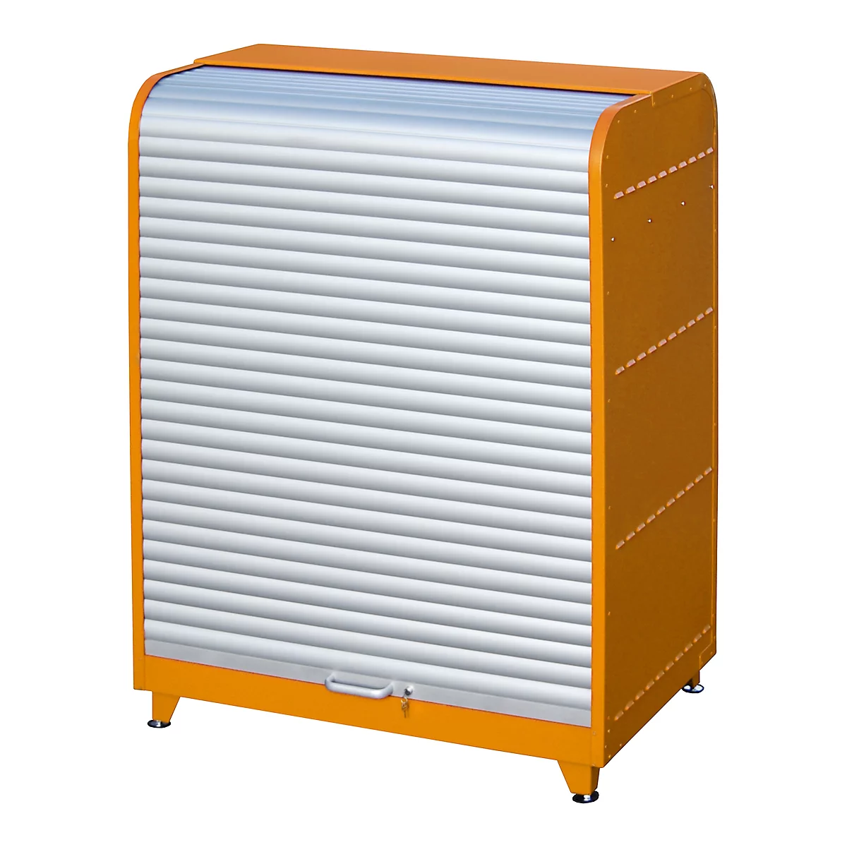 Gefahrstoff-Rollladenschrank, Typ RSG-1, orange RAL2000