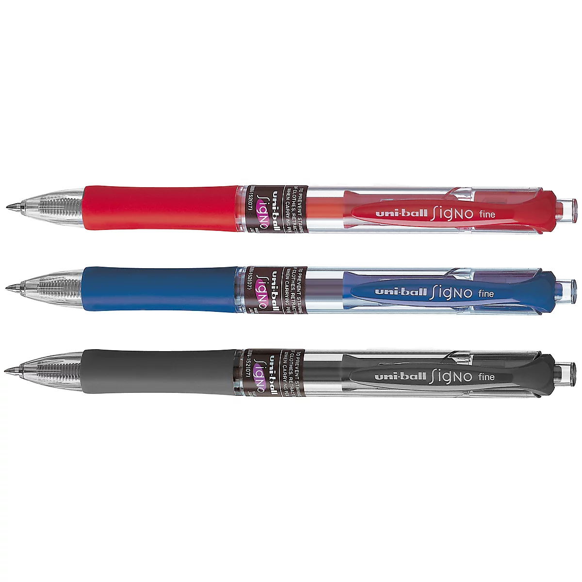 Gel roller Uni-ball Signo, 12 stuks, blauw