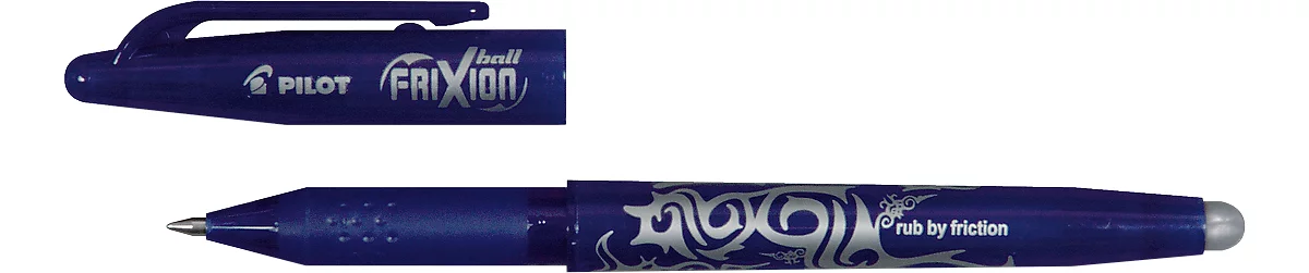 Gelschreiber PILOT FRIXION, radierbar, nachfüllbar, 12 Stück, 0,4 mm, blau